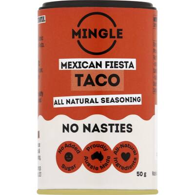 mingle seasoning mexican fiesta taco