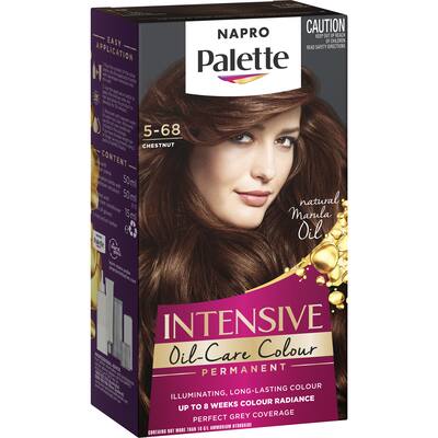 napro palette hair colour chestnut 5.68 140ml