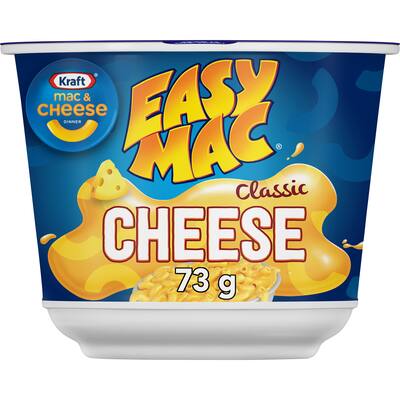 kraft easy mac pasta meal macaroni cheese bowl