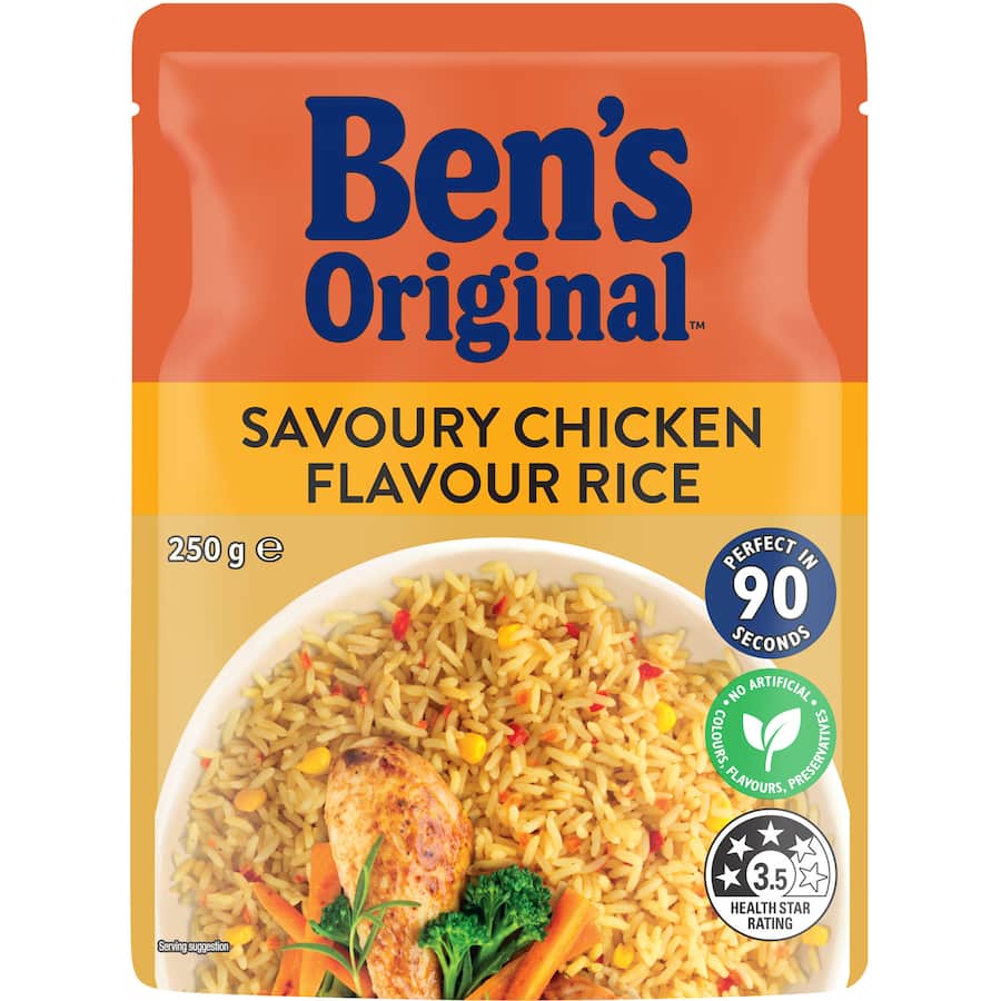 Bens Original Microwave Rice Chicken Flavour