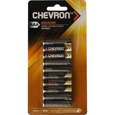 chevron alkaline aaa battery alkaline