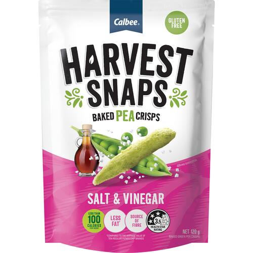 Harvest Snaps Pea Crisps Salt & Vinegar