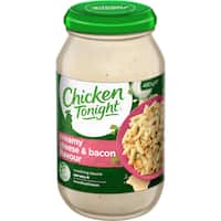 Chicken Tonight Cooking Sauce Creamy Cheese & Bacon