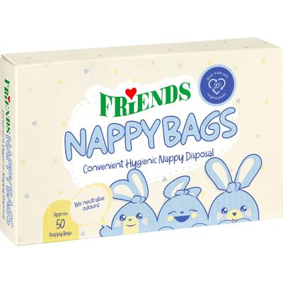 friends nappy bags odourised