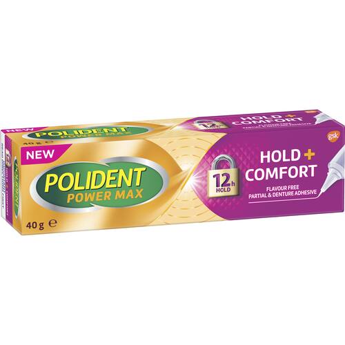 Polident Partial And Denture Adhesive Hold & Comfort