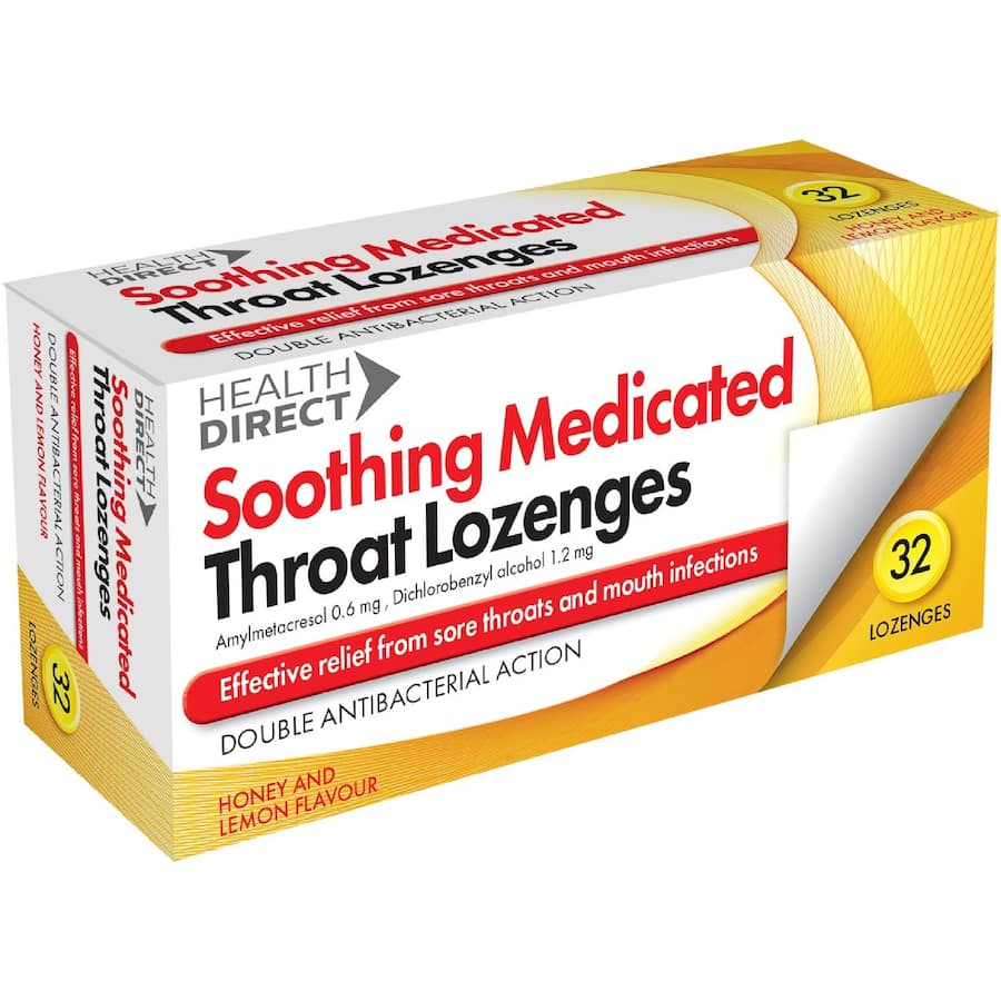Health Direct Soothing Med Lozenges