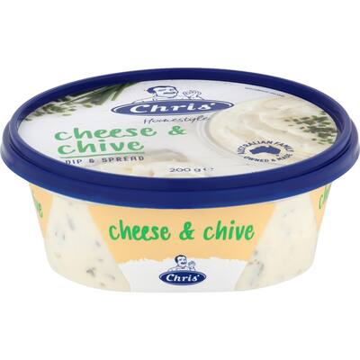 chris dip cheese & chives