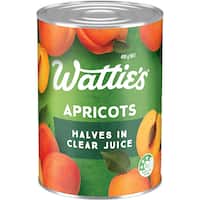 Watties Apricots Halves In Clear Juice