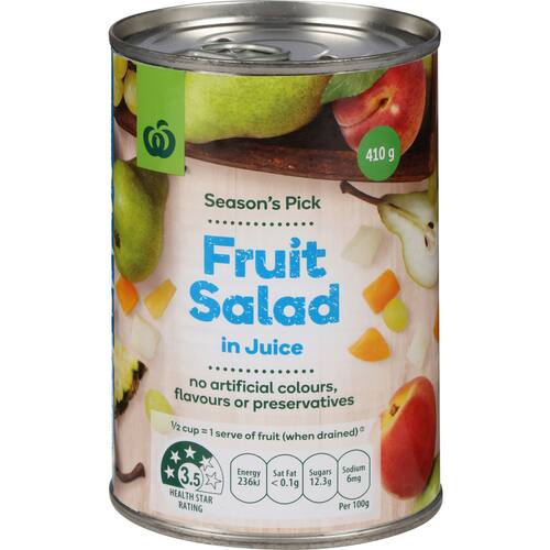 Woolworths Fruit Salad In Juice