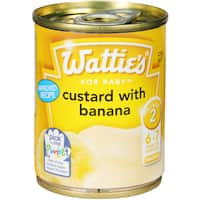 watties stage 2 baby food custard with banana
