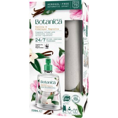 air wick botanica automatic spray system vanilla & himalayan magnolia