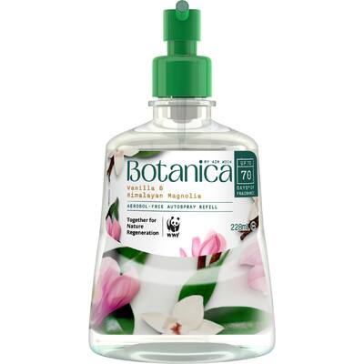 air wick botanica automatic spray system refill vanilla & himalayan magnolia