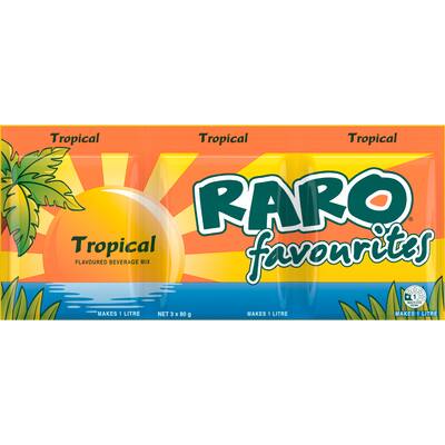 Beverage mix tropical