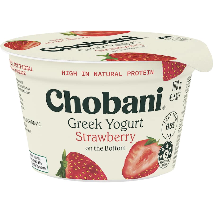 Chobani Greek Yoghurt Strawberry