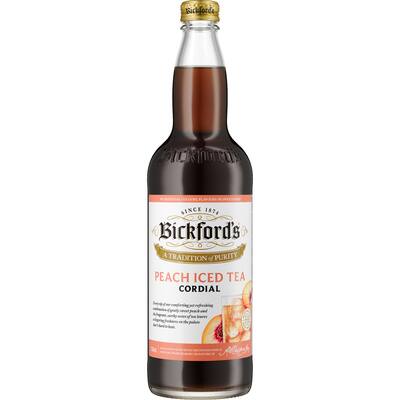 bickford's cordial peach iced tea