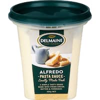Delmaine Fresh Pasta Sauce Chilled Alfredo