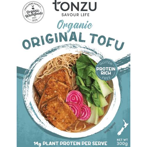 Tonzu Tofu Plain Natural Organic