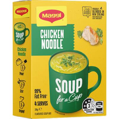 maggi soup for a cup instant soup chicken noodle