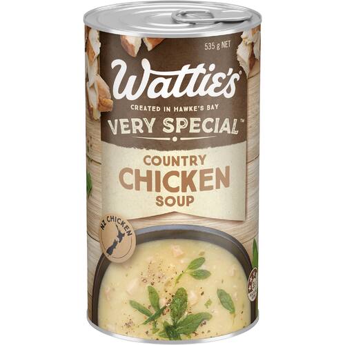 Wattie's Very Special Soup Country Chicken Canned