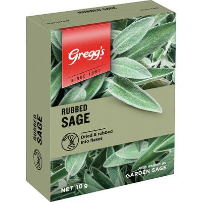 greggs sage rubbed