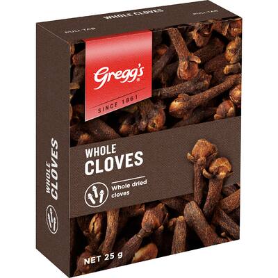 greggs cloves whole