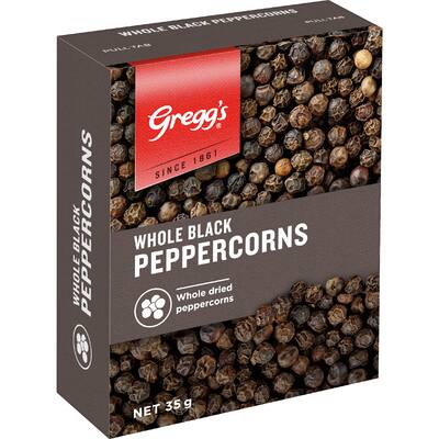 greggs peppercorns whole black