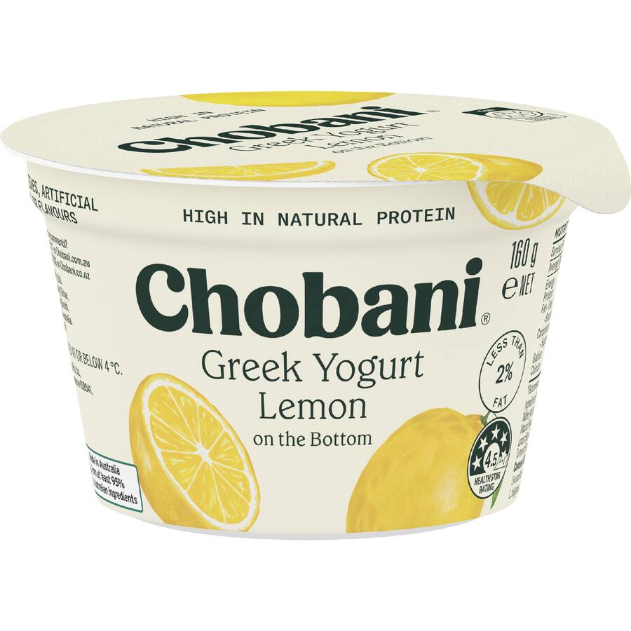 Chobani Greek Yoghurt Lemon