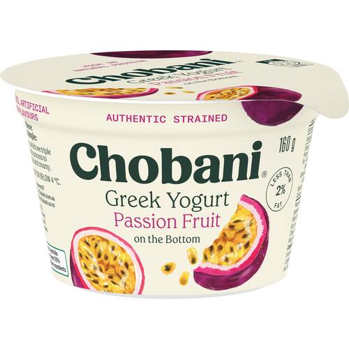 Chobani Greek Yoghurt Passionfruit