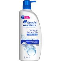 head & shoulders conditioner clean & balanced (850mL)