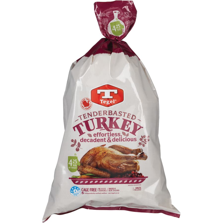 Tegel Whole Turkey Size 4.5