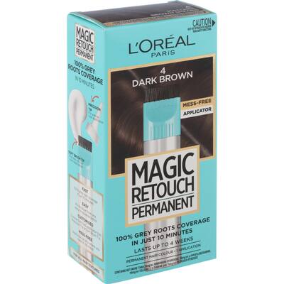 l'oreal paris magic retouch permanent hair colour 4 dark brown
