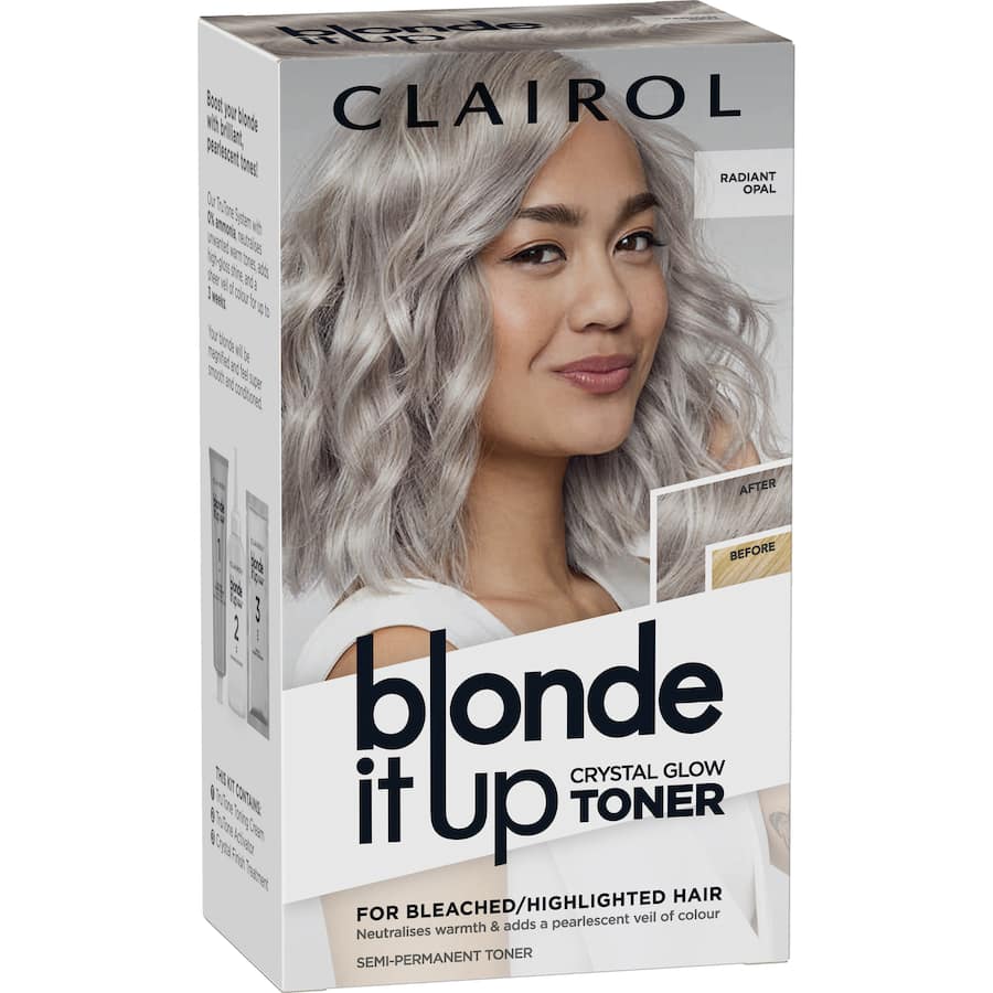 Clairol Blonde It Up Hair Colour Crystal Glow Radiant Opal