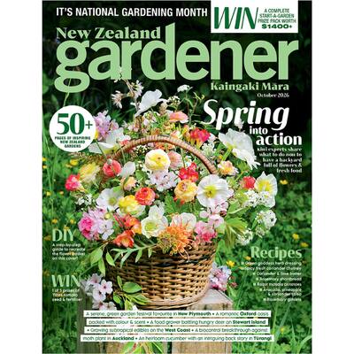 nz gardener magazine (monthly)