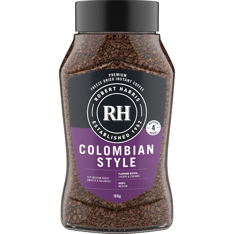 Robert Harris Freeze Dried Instant Coffee Colombian Blend
