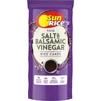 Sunrice Thin Rice Cakes Salt And Balsamic Vinegar