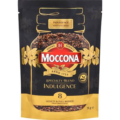 moccona instant coffee indulgence refill