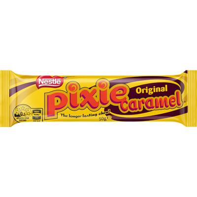 nestlé chocolate bar pixie caramel
