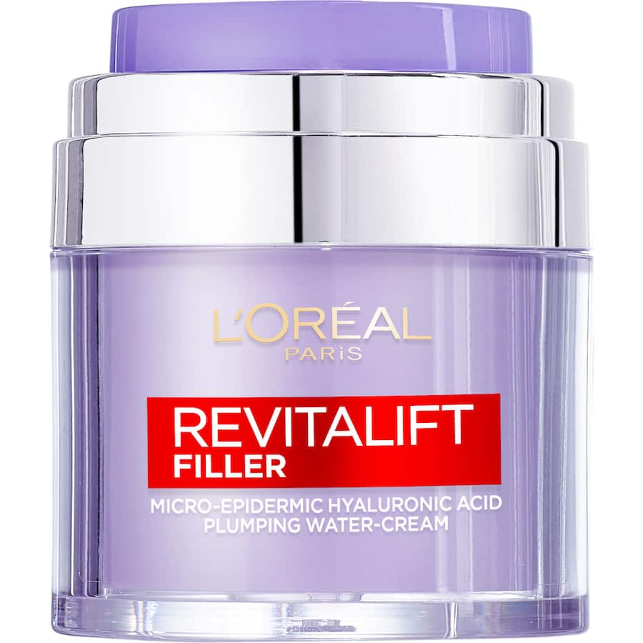 Loreal Revitalift Filler Face Cream Hyaluronic Acid Pluming Water