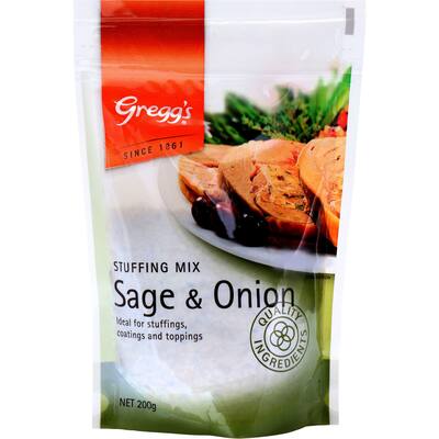 greggs stuffing mix sage & onion