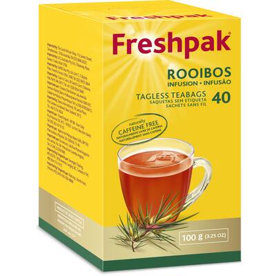 freshpak herbal tea rooibos infusion