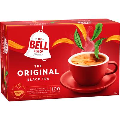 bell black tea bags original