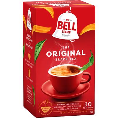 bell black tea bags original