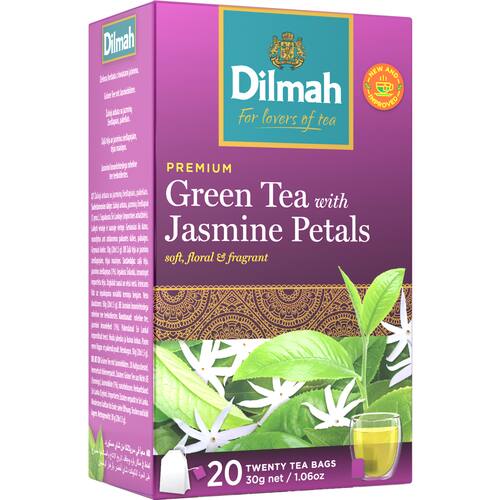Dilmah Green Tea With Jasmine Petals