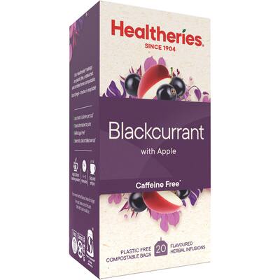 healtheries fruit tea blackcurrant & apple