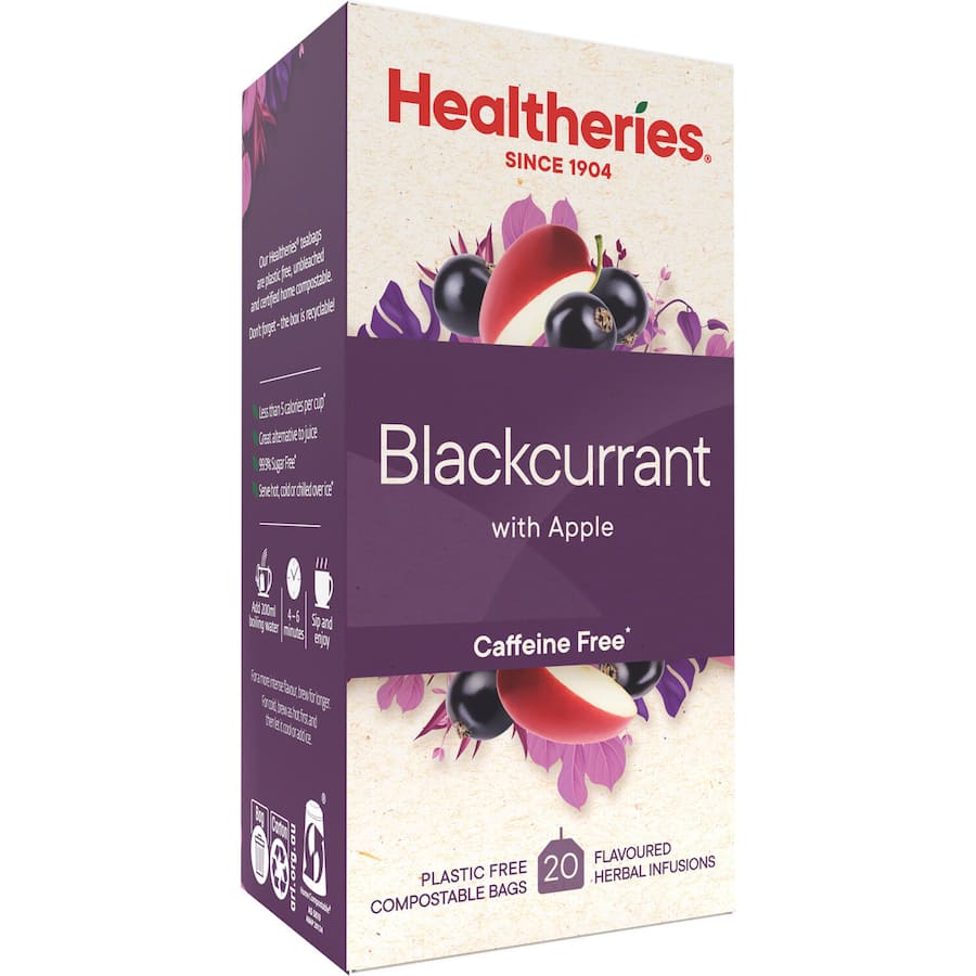 Healtheries Fruit Tea Blackcurrant & Apple