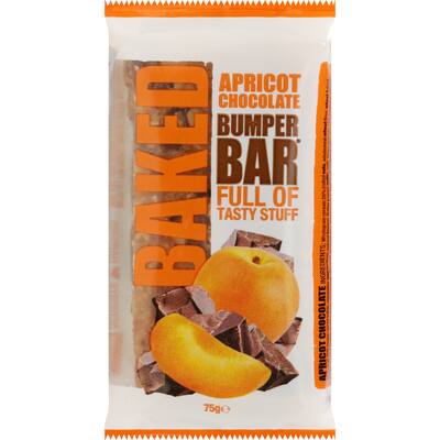 cookietime bumper bars muesli slice apricot & chocolate