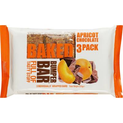 cookietime bumper bars chocolate apricot