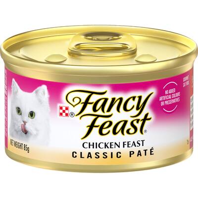 fancy feast classic wet cat food pate chicken feast
