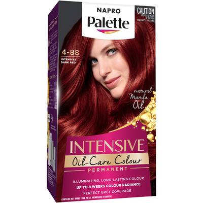 napro palette hair colour intense dark red 4-88