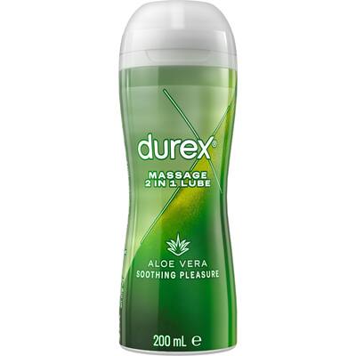 durex play lube massage gel 2 in 1 with soothing aloe vera